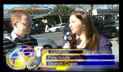 screenshot from Aggie TV