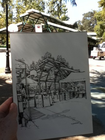 sketching the market sketching the market