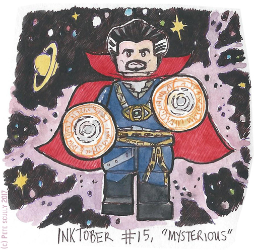 inktober 15 MYSTERIOUS sm