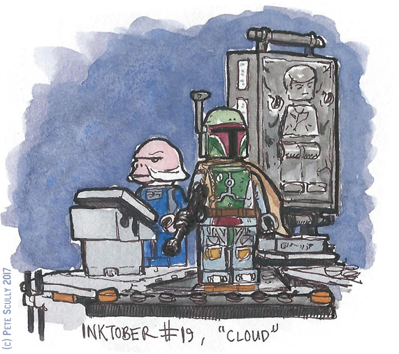 inktober 19 CLOUD sm