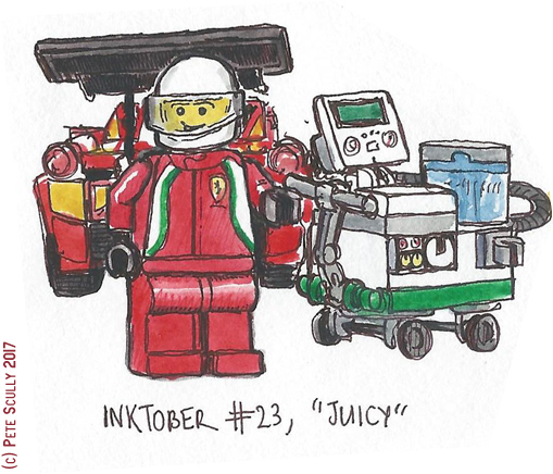 inktober 23 JUICY sm