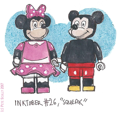 inktober 26 SQUEAK sm