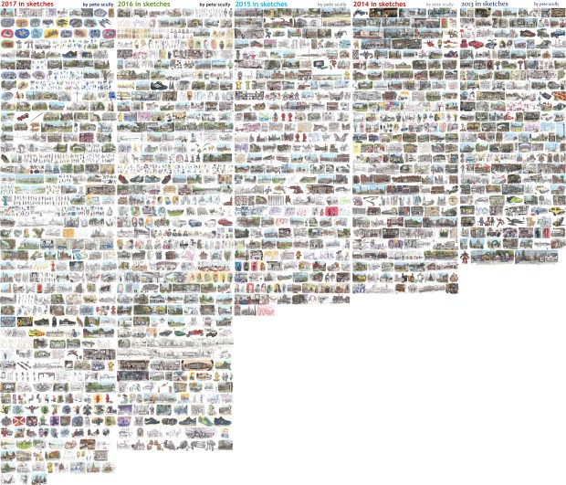 2013-2017 sketches