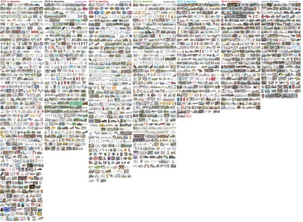 2013-2019 sketches