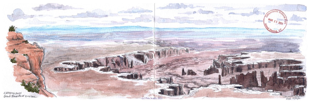 Canyonlands view from Grand Point